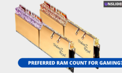 What should be the Preferred RAM Count for Gaming?