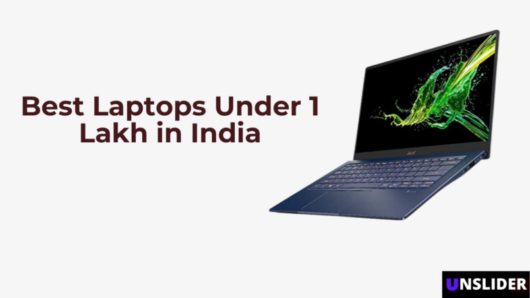 10 Choices for Picking the Best Laptop under 1 Lakh in India
