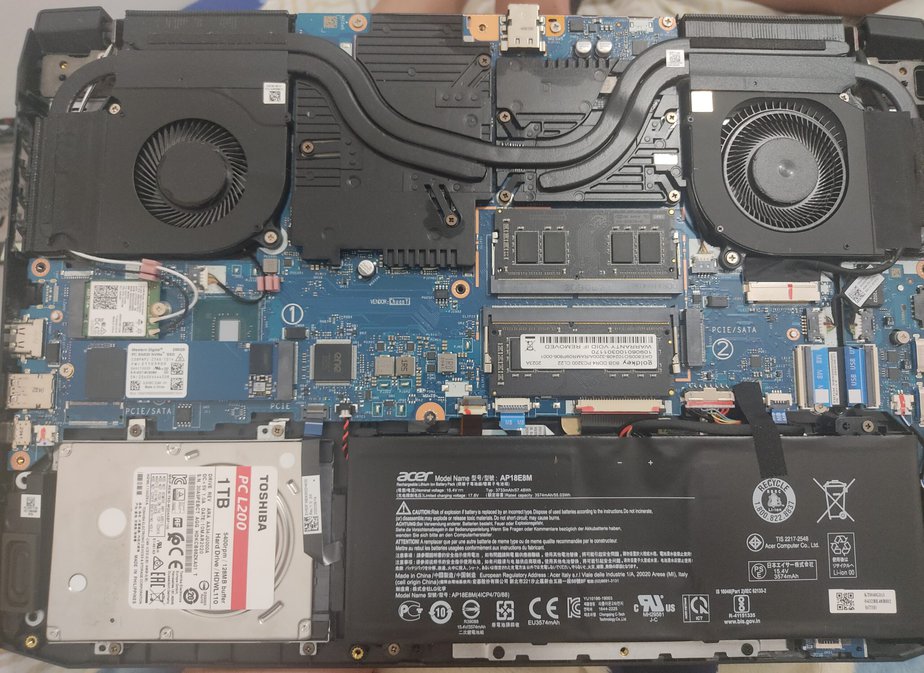 laptop bottom without cover