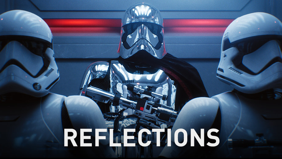 Raytracing reflections demo using Star Wars