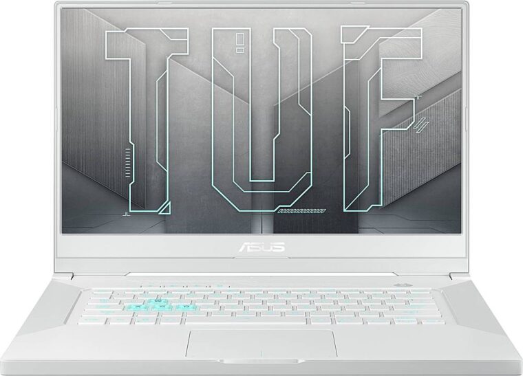 ASUS - TUF Dash Moonlight White image