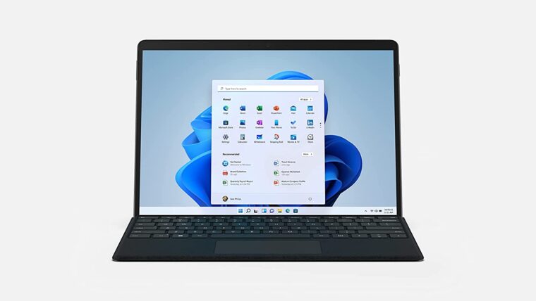 laptops for business Microsoft Surface Pro 8