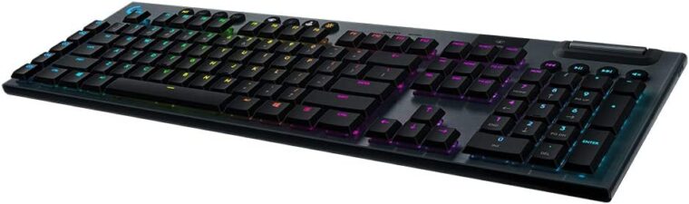 mechanical keyboards for Mac Logitech G915 Wireless Mechanical Gaming Keyboard