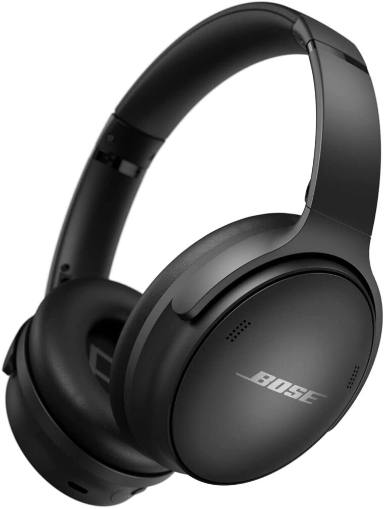 laptop headphones with mic Bose QuietComfort 45