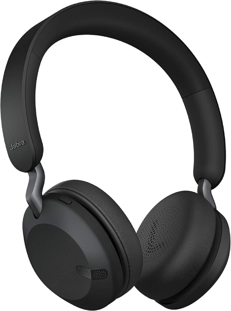 laptop headphones with mic Jabra Elite 45h