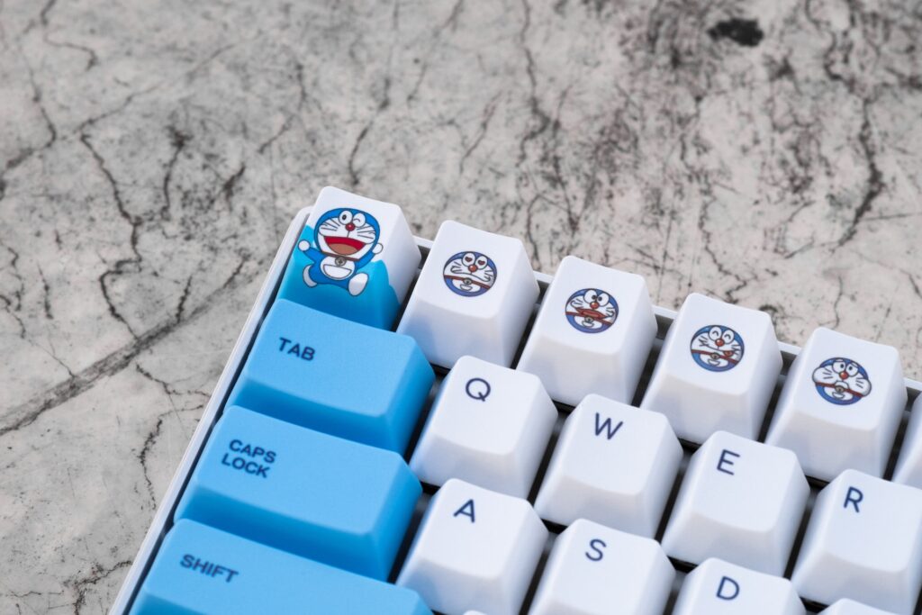 Doraemon keycaps