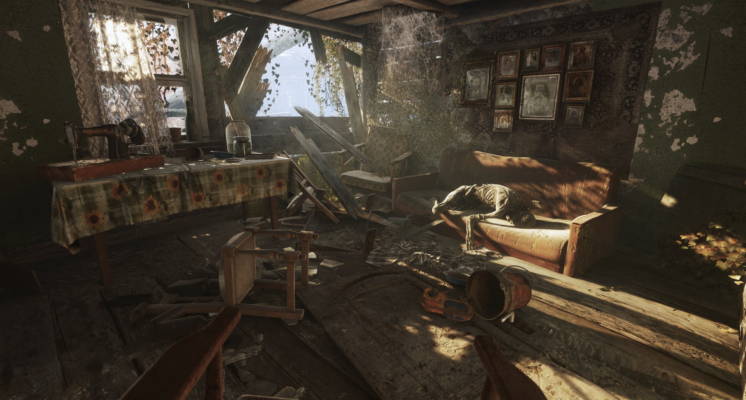ray tracing demo in metro exodus