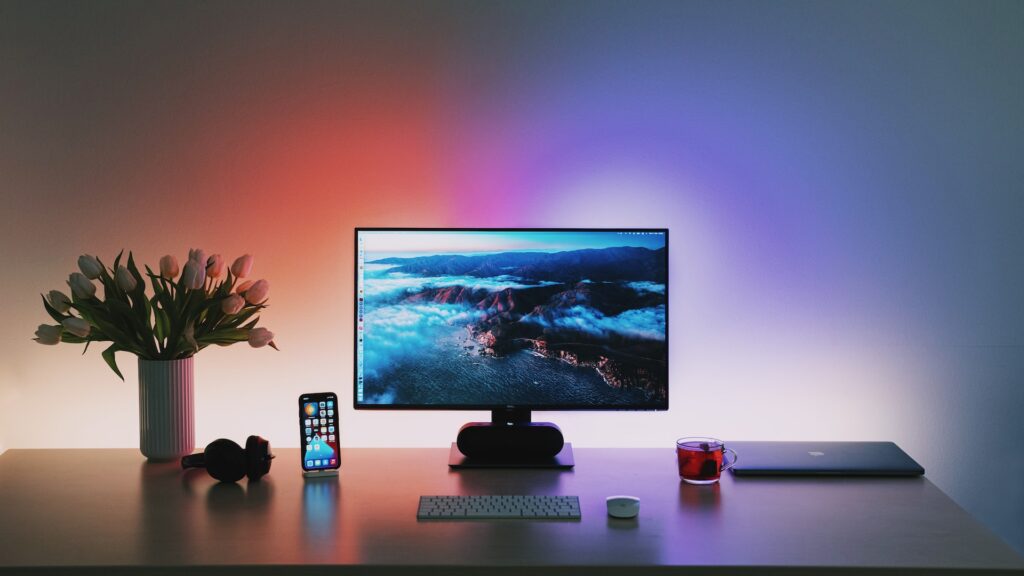 workstation setup image