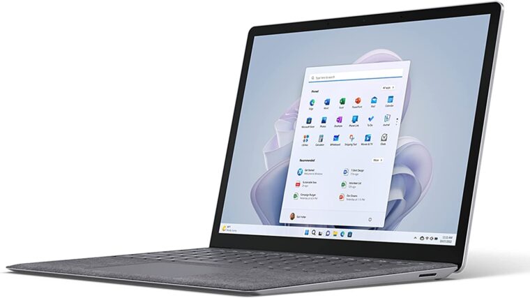 best productivity laptops Microsoft Surface Laptop 5