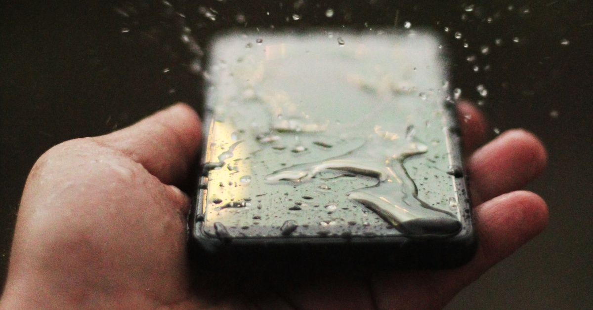 waterproof phone image