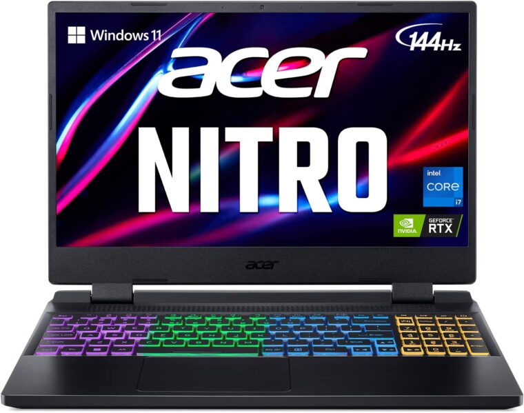 laptops for AI and machine learning Acer Nitro 5