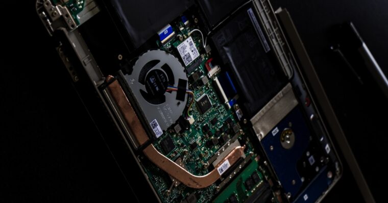 laptop interior image
