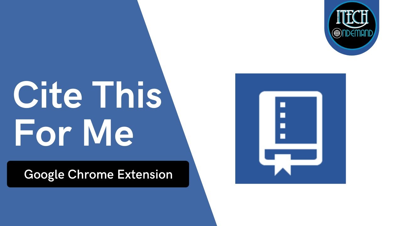 Cite ‌This For Me browser extension