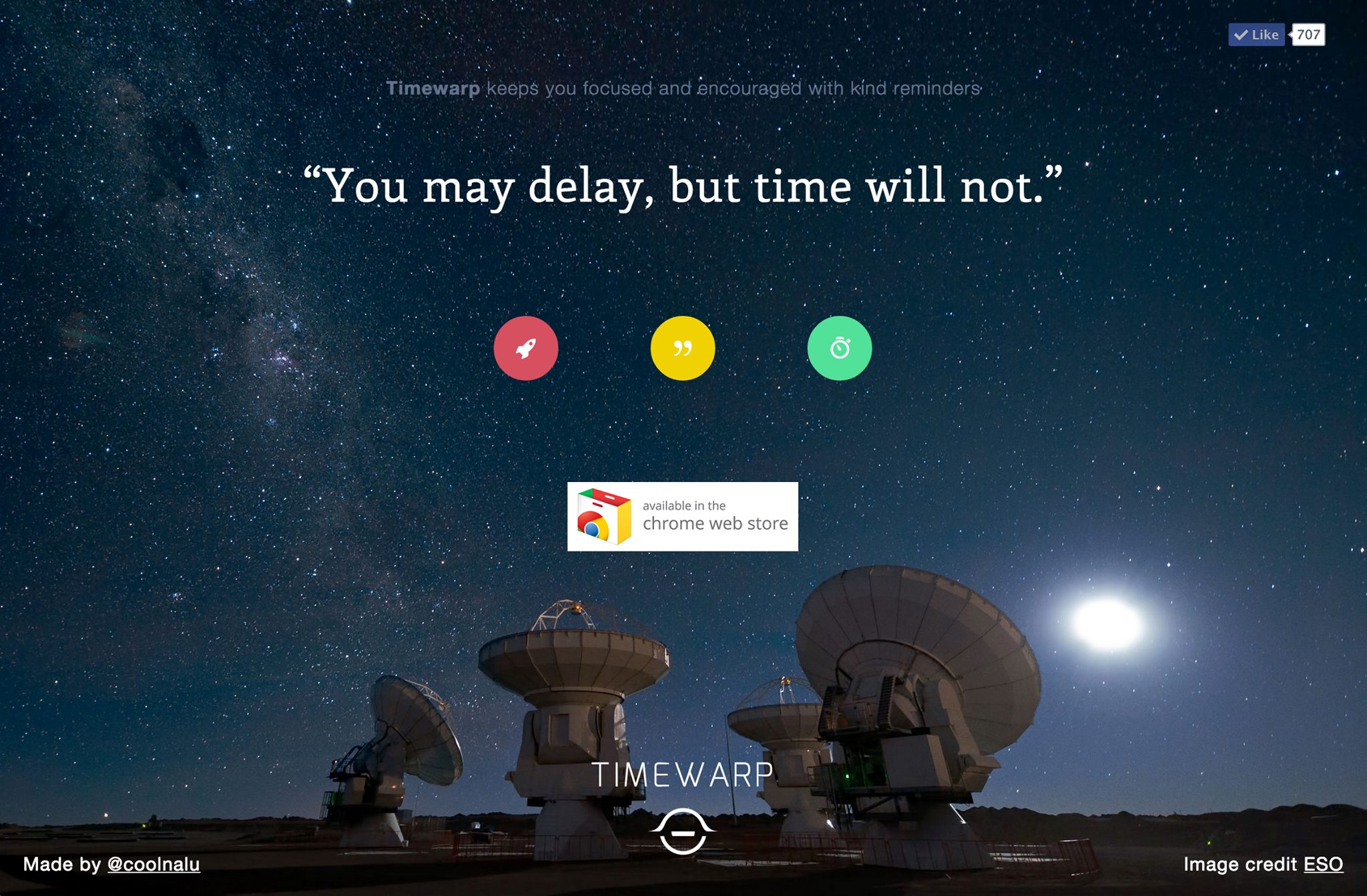 timewarp quote website
