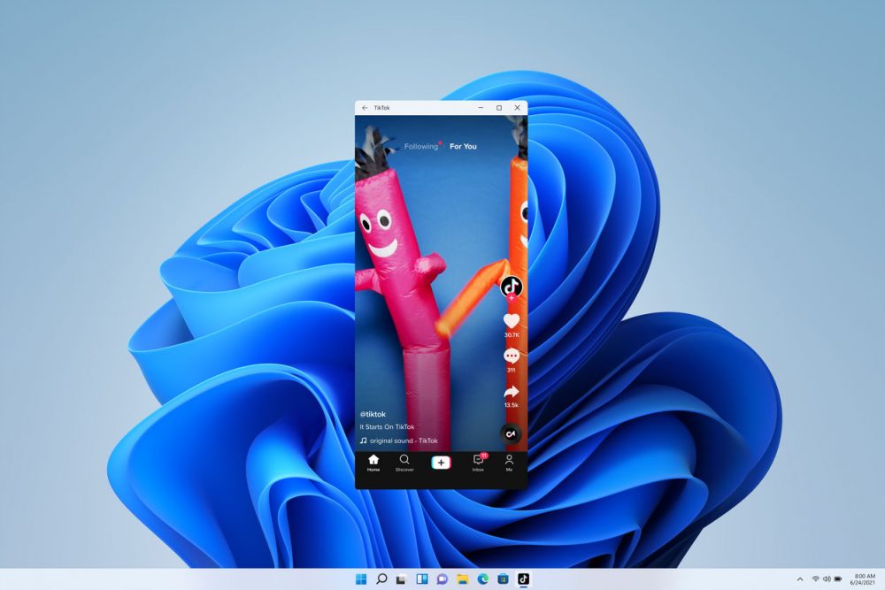 Windows 11 android functionality