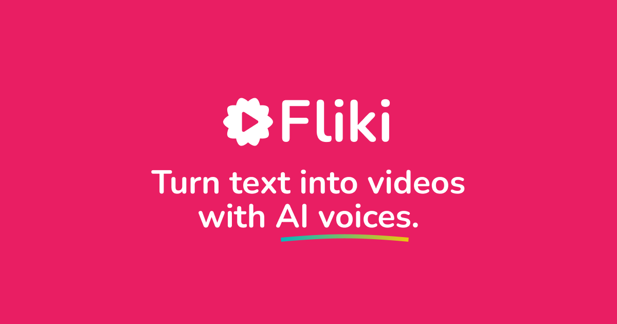 Fliki promo image