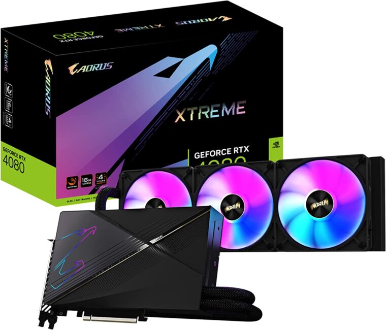 Gigabyte AORUS GeForce RTX 4080 16GB Xtreme WATERFORCE image