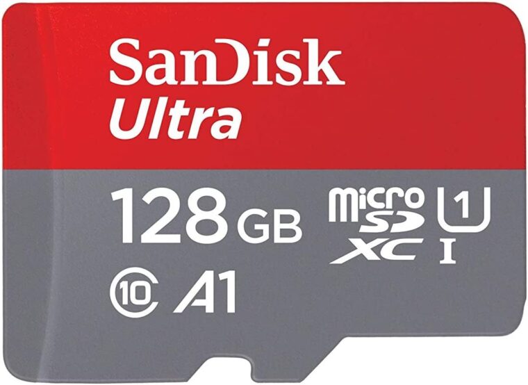 SanDisk 128GB Ultra MicroSDXC UHS-I Memory Card image