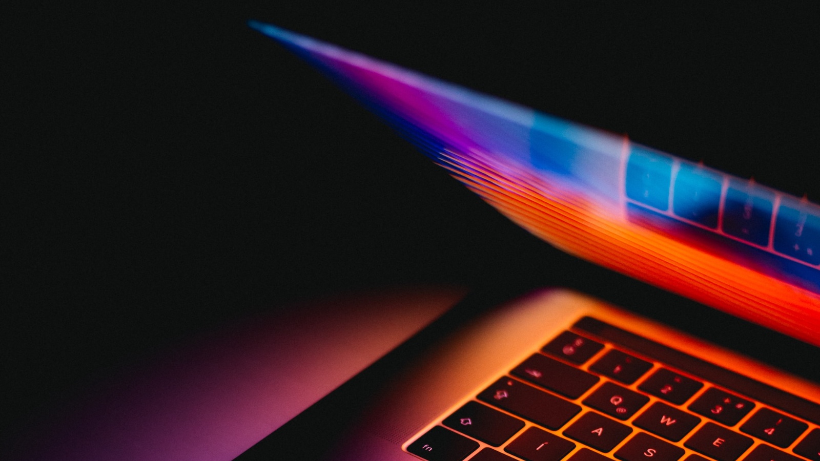 laptop color image
