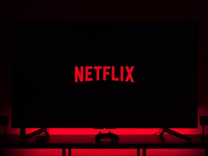 Netflix on a TV image