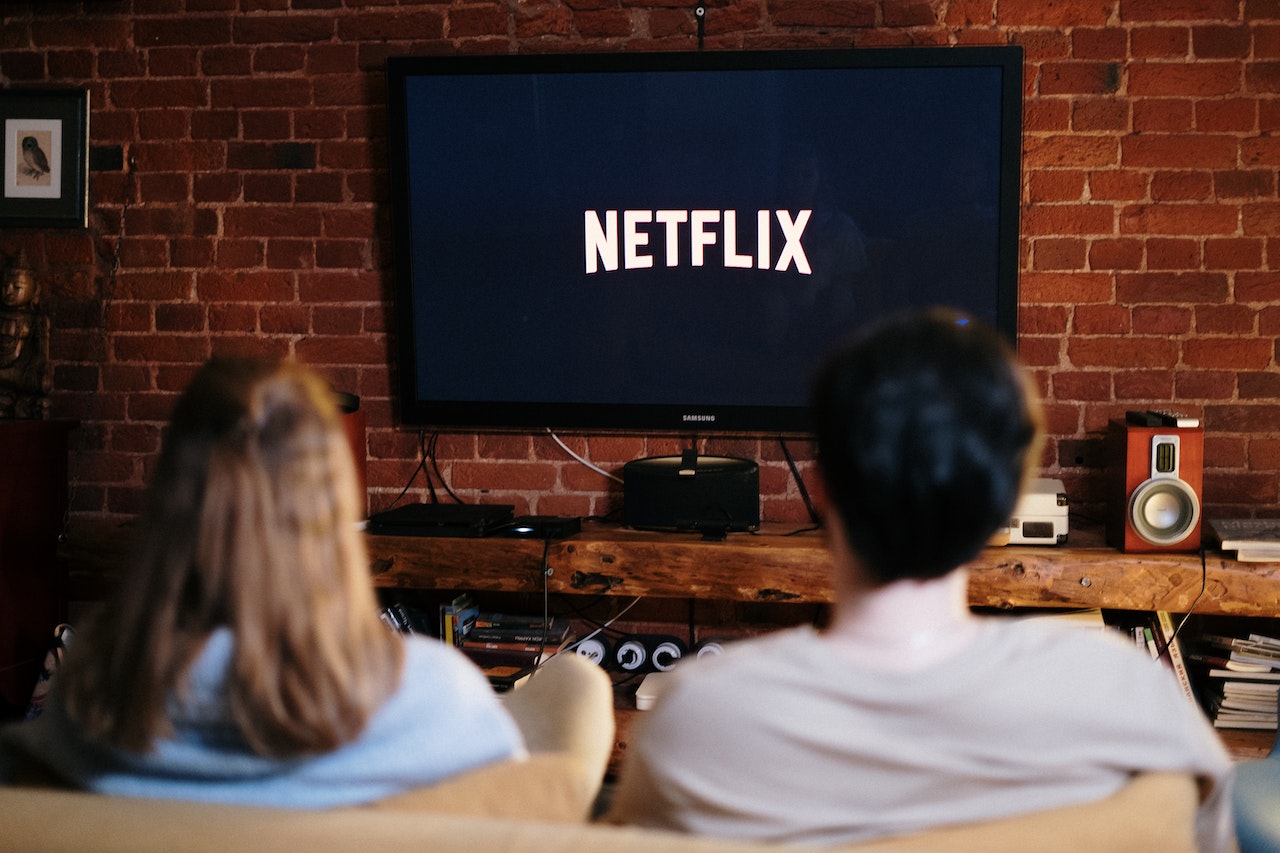 Netflix on a TV