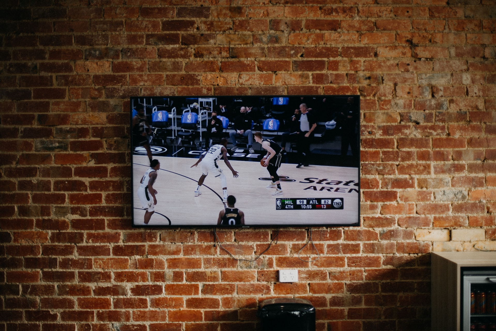 Sports on a smart TV