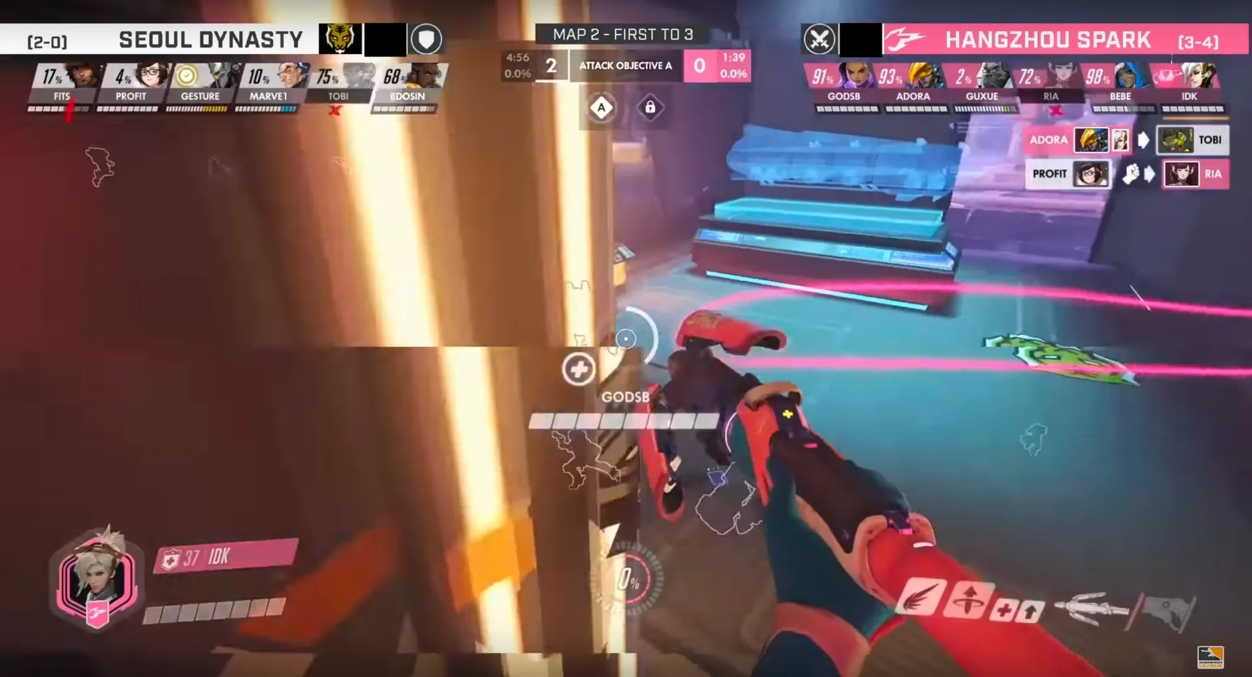 Screen tearing in Overwatch