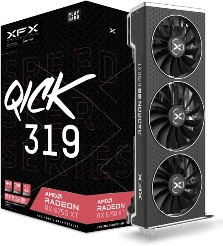 XFX Speedster QICK 319 Radeon RX 6750XT Core image
