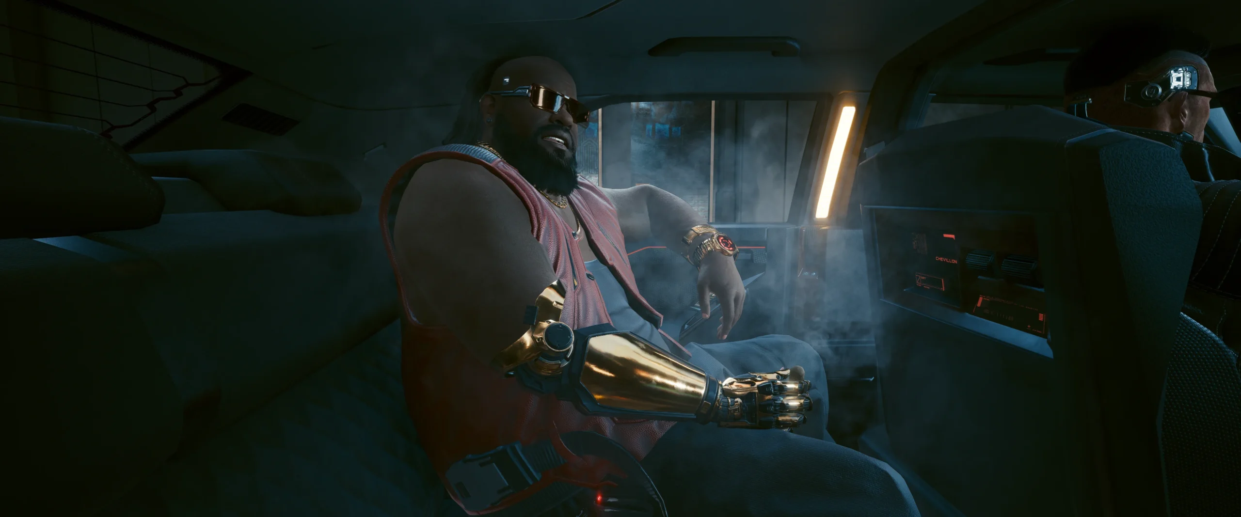 Cyberpunk 2077 rasterized