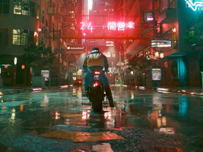 Cyberpunk 2077 with ray tracing