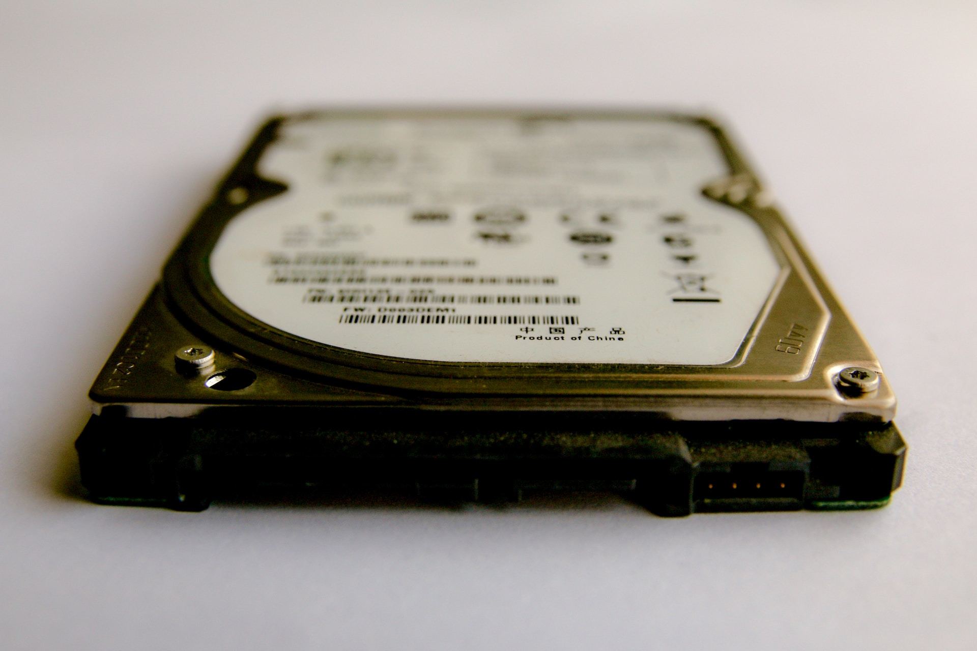 HDD closeup