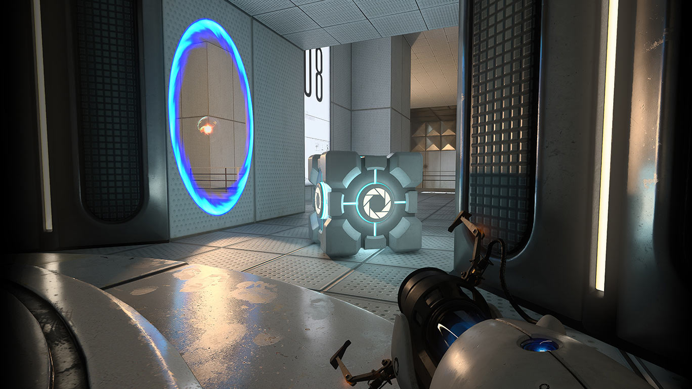 Portal path tracing