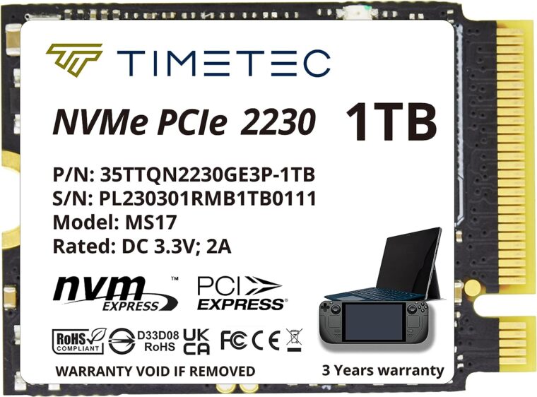 Timetec 1TB M.2 2230 image