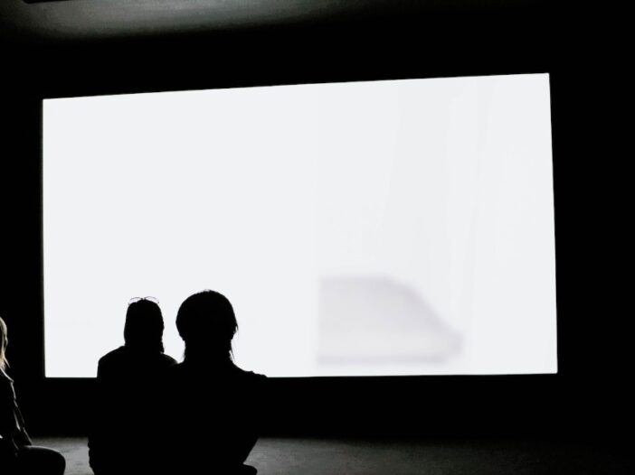 White screen image