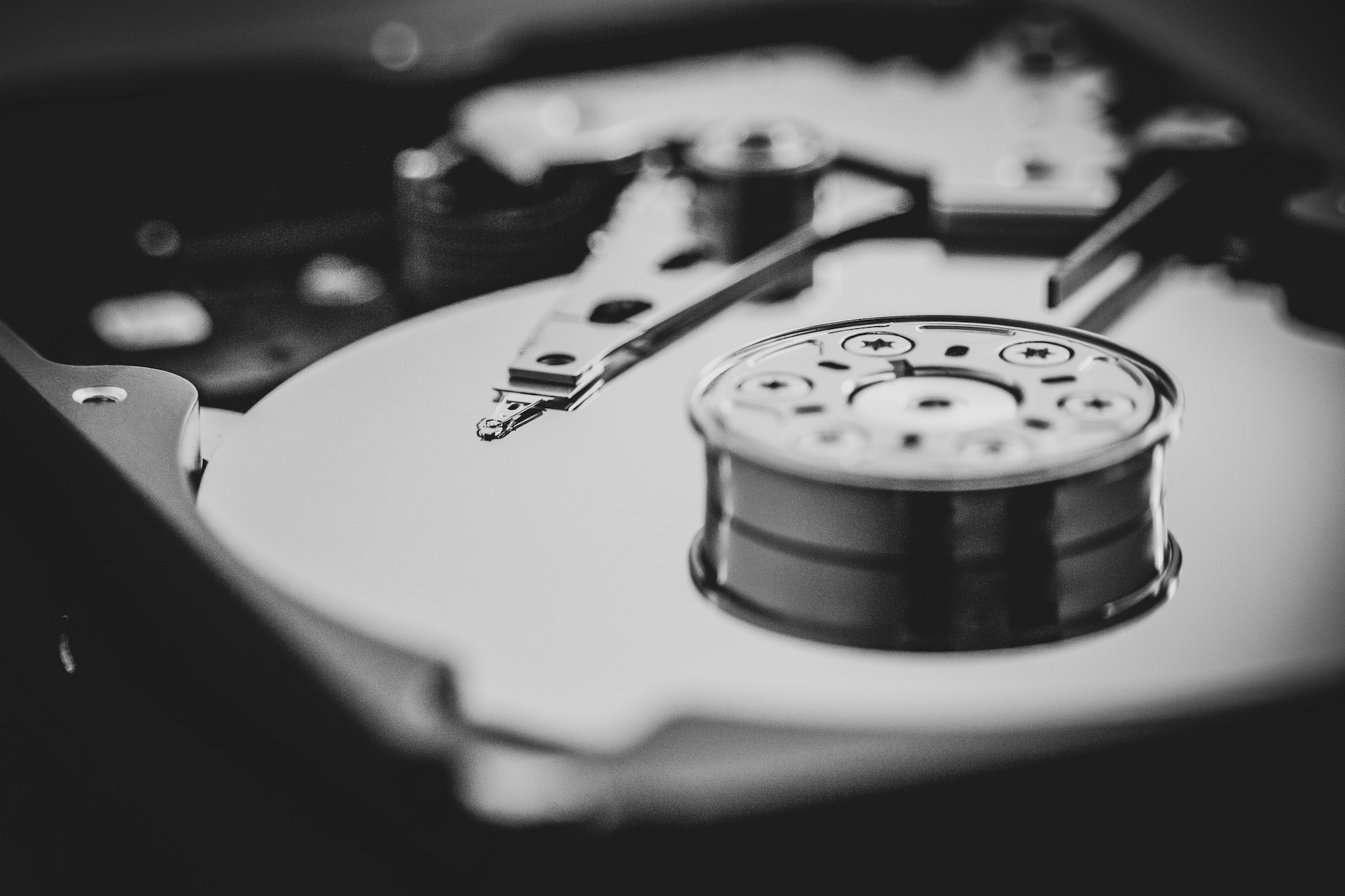 inside an HDD