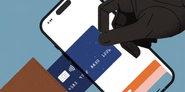 Carding mobile wallet
