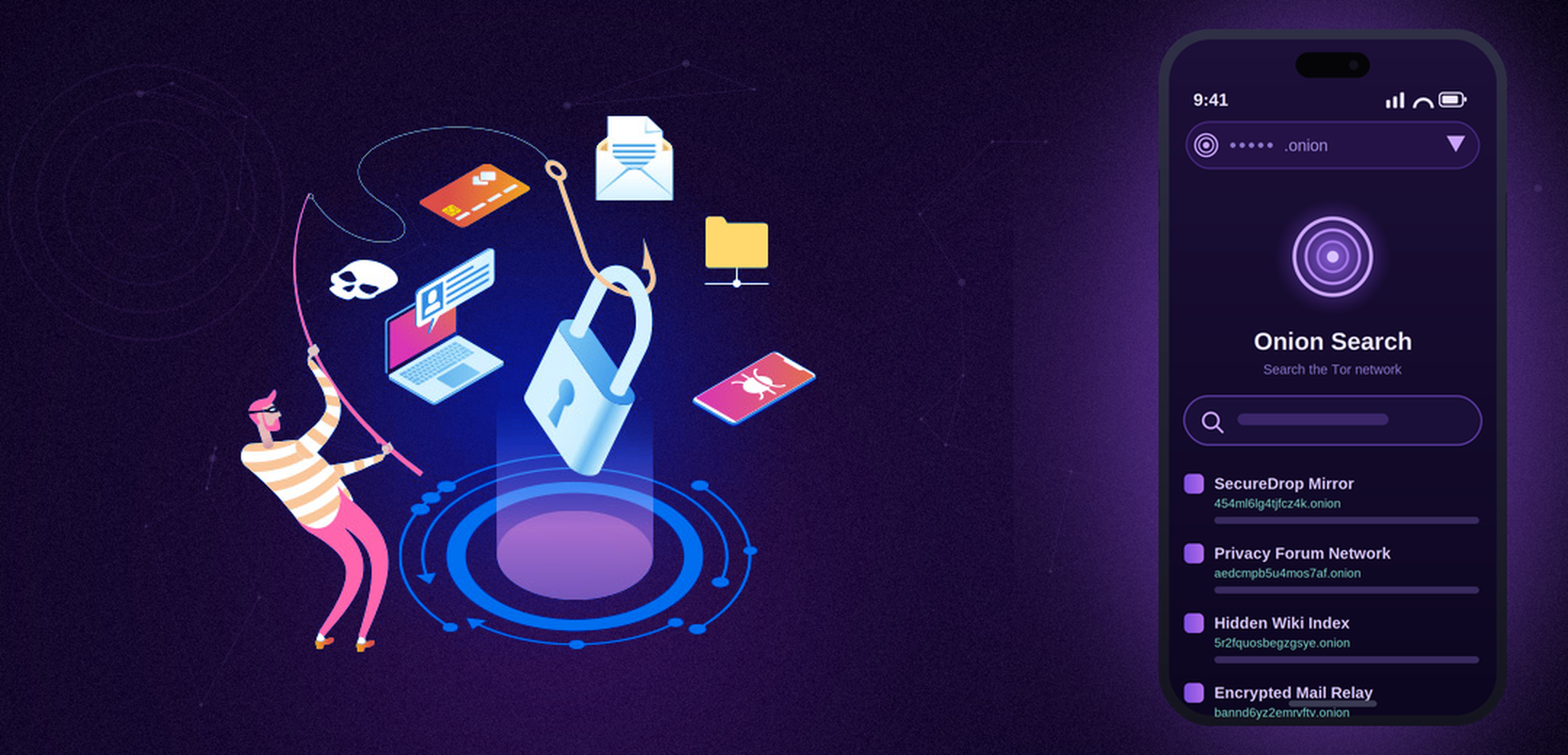 Access the Dark Web with a Phone